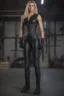 Placeholder: ProtoVision - Absolute Reality - Realism Engine XL - PhotoReal, 6'7.5'' tall, 310 lbs, blonde hair, long, extremely muscular, skintight, formfitting jumpsuit, knee-high black leather combat boots, red diamond on the chest