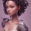 Placeholder: a skin fortnite of flora cherry black girl curly hair gray eyes