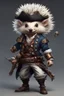 Placeholder: humanoid hedgehog pirate