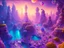 Placeholder: colorful underground crystal cosmic and galactic ambiance landscape sky rocks sunny pool surreal, full of details, smooth, bright sunshine，soft light atmosphere, light effect，vaporwave colorful, concept art, smooth, extremely sharp detail, finely tuned detail, ultra high definition, 8 k, unreal engine 5, ultra sharp focus