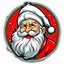 Placeholder: Sticker Santa Claus