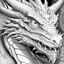 Placeholder: Dragons Coloring Book: 41 Grayscale Coloring