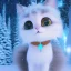 Placeholder: Cute beautiful princess cat girl in a winter wonderland; glowing eyes, magical view, extremely detailed fur, high quality picture, beautiful full volumetric lighting, cinematic shimmering illumination, brilliant coloring, smooth, sharp focus, crispy quality, vray; Pixar, Disney, Artstation; HD, HDR, SF, CGSociety, 16k, photorealistic, unreal engine