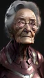 Placeholder: iron man become old woman, ultra realistic, 4k, ultra detail, full body