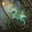 Placeholder: closeup of stunning baby dragon, iridescent wings, glittery scales, in forest with globes of light, flowers, 8k resolution, 3D octane render, intricate, sharp, crisp, digital art, detailed matte, volumetric lighting George Grie, Anne Dittman, Anne Stokes, Lisa Parker, Selina French, greg rutowski