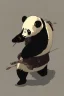 Placeholder: Panda in samurai armour