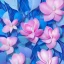 Placeholder: a magical crystal flower lys bougainvillier, pink and blue wisteriapink, magnolias pink,blue lake,sun,white swanns,pink vertical, blue lake,sharp, vines, candlelit, endor, ornate, elegant, highly detailed, artstation, concept art, smooth, sharp focus, illustration, 8k, splash art, wallpaper, key visual