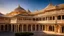 Placeholder: 2771, delightful, sensitive, confident, undulating sinusoidal palace with cusps, delicate, sunrise, architecture, award-winning photograph, beautiful composition, filled with beautiful detail, delicate colour, chiaroscuro