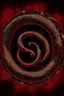 Placeholder: ouroboros made of red ink