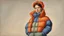 Placeholder: hot woman in puffer jacket by pontormo