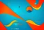 Placeholder: Vector Vector Vector technology abstract background with dynamic amorphous vector flowing gradient particle water curve waves and modern red, yellow, orange lines. Retro futurism geometric, cyberpunk.