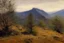 Placeholder: Mountains, Trees, rocks, epic, philip wilson steer impressionism painting