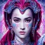 Placeholder: sango fantasy, fantasy magic, intricate, sharp focus, illustration, highly detailed, digital painting, concept art, matte, artgerm and paul lewin and kehinde wiley, masterpiece, full figure, fit in board, cyber punk, pretty accurate hands face fingers