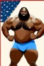 Placeholder: Mark Henry American wrestler catoon 2d