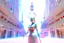Placeholder: very complex CIFY structure ,pretty viberating color environment 3d metalic and crystal recursive evolving and animating beveled geometric base very complex CIFY structure emiting bubbles that broke, goddess of love in a pretty cleric dress comes out dancing gracefully , viberating color moving very in modern city escap environment while camera tracking it.write in down screen 3d animating"Made in Grok By:J.Babakan"