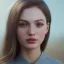 Placeholder: portrait of a beautiful girl looks very details but, hyper realistic, 8k, rtx, refleksi, full body, sort hair, eye ocean blue, bra