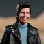 Placeholder: Wide view Fonz with black hair greaser figure doll 1974 (thumbs-up) (face) Forehead grin, fonzarelli, ((arnold's drive-in)) fonzie