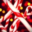 Placeholder: Kodak portra 4 0 0, candy cane,bokeh, utra realistic, hyper detailed, masterpiece, sharp focus,volumetric lighting, ultra photoreal, hypermaximalist, unreal engine, UHD, 64k