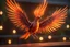 Placeholder: phoenix bird with flaming wings, Cinematic lighting, Volumetric lighting, Epic composition, Photorealism, Bokeh blur, Very high detail, Sony Alpha α7, ISO1900, Character design, Unreal Engine, Octane render, HDR, Subsurface scattering