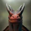 Placeholder: red dragon, dragon portrait, portrair, dragon head, dragon face, big eyes, fangs, dragon with horns, 8k resolution, high-quality, fine-detail, fantasy, incredibly detailed, ultra high resolution, 8k, complex 3d render, cinema 4d