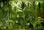 Placeholder: An olive green jungle with Venus fly traps painted by Pablo Picasso
