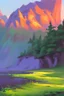 Placeholder: easy landscape paint