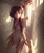 Placeholder: Insane pretty young woman short dressed. by wlop, ilya kuvshinov, krenz cushart, greg rutkowski, pixiv, sarah j. maas book cover style magician at the end of a corridor, smooth, sharp focus, d & d style, artstation, 4 k, hdr. Full body