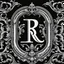 Placeholder: logo with the letter R end N, black and white
