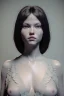 Placeholder: GIRL,lace, hyperrealistic, elegant, beautiful background, octane render, H.R. Giger style