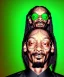 Placeholder: Snoop Dogg, weed, dollars, jungle background, hyper realistic