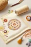 Placeholder: Logo design for crochet and embroidery