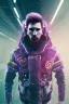 Placeholder: lionel messi cute cyberpunk, purple tones, high lighting