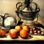 Placeholder: still life oil painting Arthur Rackham