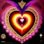 Placeholder: tetasdatia dark goth heart infinite symbol grafitti morphobic viral painting in the style of Wylie Beckert and Menri Shatise,centered, full