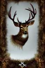 Placeholder: fur and bone deer god mythic forest