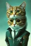 Placeholder: A cute cat dressed like Mr Spock from star trek