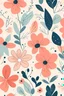 Placeholder: Cute Floral minimalist phone wallpaper
