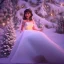 Placeholder: christmas ambience, bridal model, cinema 4d, octane render, high detail