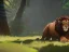 Placeholder: In the jungle there are lions with strong bodies, long teeth, and shaggy fur. The elephants have big ears, long noses, and a big body that they use to create water and food. The rats have small, fast-moving bodies, long tails, and soft fur.