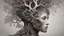Placeholder: a machine a human and a tree all mixed into single beautiful being,intricate details,masterpiece