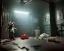 Placeholder: room crime scene with a muppet detective, realistic photo, with toys, concept art, minimal style, smooth, unreal engine 5, god lights, ray tracing, RTX, lumen lighting, ultra detail, volumetric lighting, 3d.