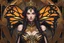 Placeholder: Monarch venom in anime artstyle, halloween them, close picture, fantasy world, intricate details, highly detailed, high details, detailed portrait, masterpiece,ultra detailed, ultra quality