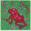 Placeholder: frog on horse by Yayoi Kusama