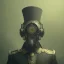 Placeholder: Lorenor Zorro, steam punk, scary, horror, realistic, made in octane, cinematic, movie, CGI, ultra-realistic, extremely detailed octane rendering, 8K, VRAY Super Real ar 2:3, dof photorealistic futuristic 50mm lens hard lighting dark gray tintype photograph, realistic lighting, sephia colors