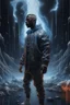 Placeholder: ultra instinct super saiyan Kanye West , Full body, night sky, rain, hyperdetailed , luminism, art by Carne Griffiths and Wadim Kashin concept art, 4k resolution, fractal isometrics details bioluminescens , 3d render, octane render, intricately detailed , cinematic, trending on arts tation Isometric Centered hype reallistic cover photo awesome full color, hand drawn , gritty , intricate, hit definition