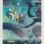 Placeholder: microcosm with planktonic kaiju by yves tanguy and dr seuss