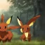 Placeholder: eevee,pokemon, horror, scary, disturbing, 4k, insane details, hyper realistic,