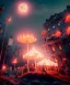 Placeholder: Night, Happy Portrait, Wes Anderson photographer, Ultra realistic carnival garden night scene, wide angle view :: masks :: sweet monsters, carnival dress style, feather color, free jumping, soft color, highly detailed, unreal engine 5, ray tracing, RTX, lumen lighting, ultra detail, volumetric lighting, 3d, finely drawn, high definition.