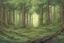 Placeholder: background forest , apocalyptic, comic book,