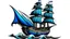 Placeholder: Sailing ship clip art